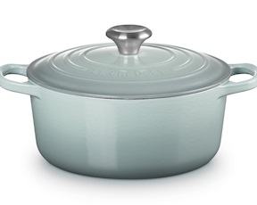 Round cocotte Evolution cast iron sea salt Le Creuset