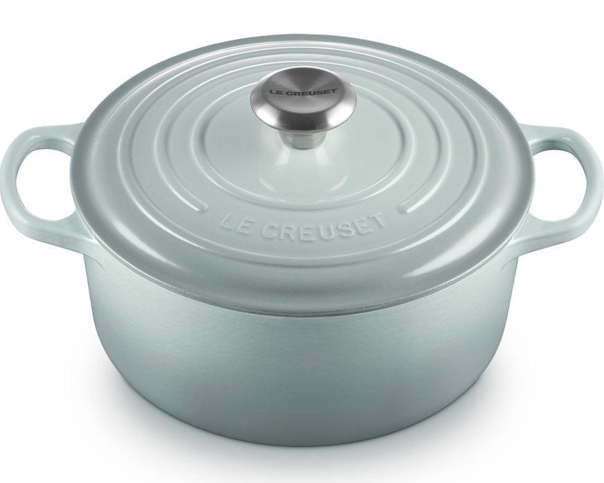 Round cocotte Evolution cast iron sea salt Le Creuset