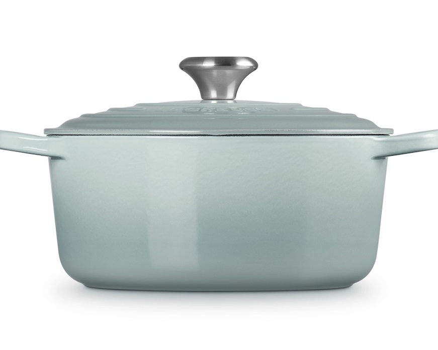 Round cocotte Evolution cast iron sea salt Le Creuset