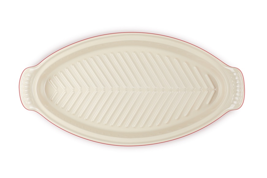 Pesciera Tradition gres ciliegia con coperchio Le Creuset