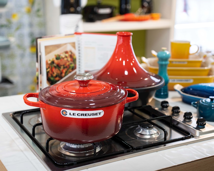 Rice pan Evolution cast iron cerise Le Creuset