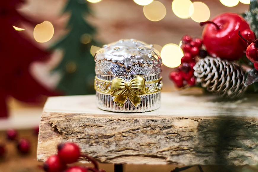 Christmas gift Bow Panettone Selezione Zanolli