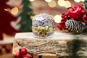 Christmas gift Bow Panettone Selezione Zanolli