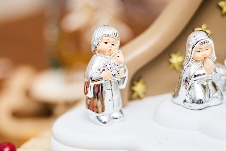 Christmas gift Nativity Scene and Comet with LED light Selezione Zanolli