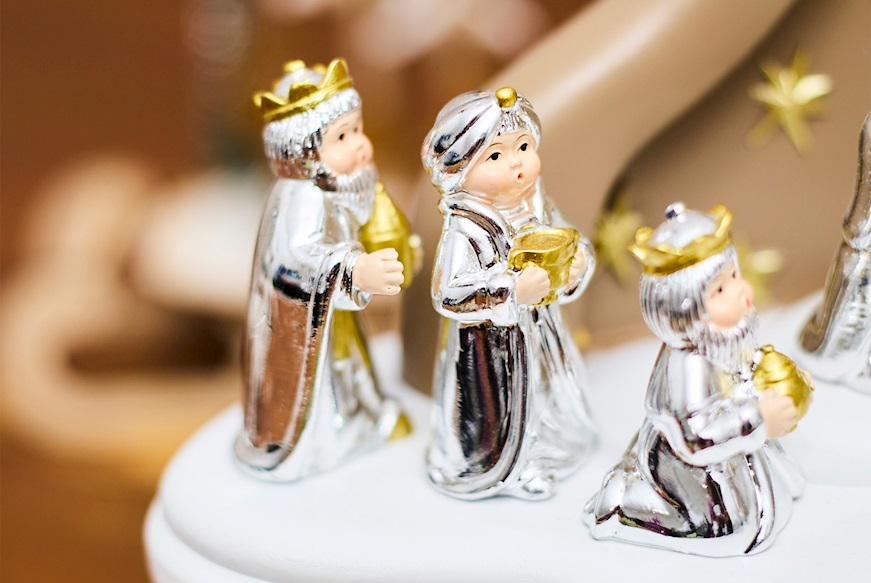 Christmas gift Nativity Scene and Comet with LED light Selezione Zanolli