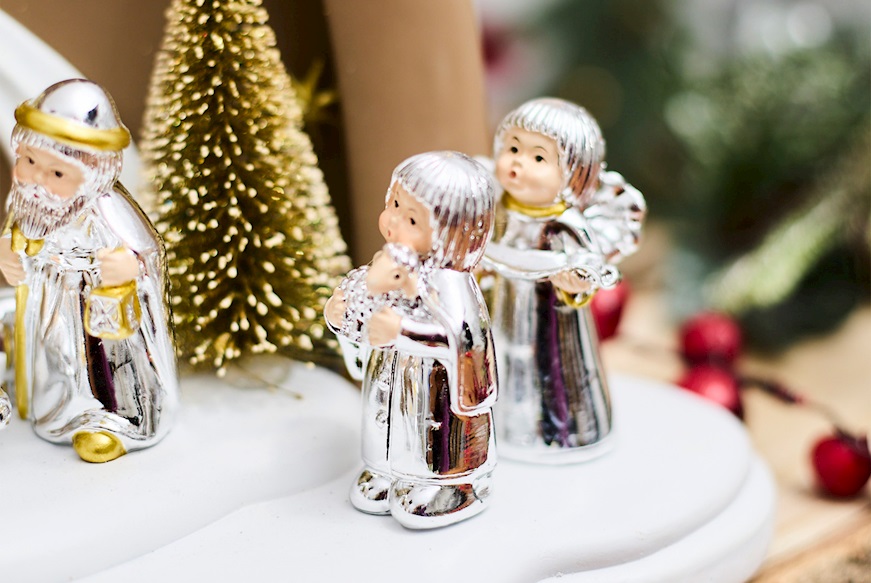 Christmas gift Nativity Scene and Comet with LED light Selezione Zanolli