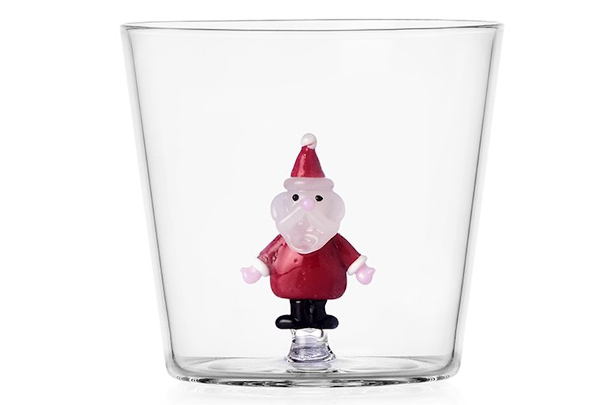 Idea regalo Natale Bicchiere tumbler Babbo Natale Christmas Tales Ichendorf