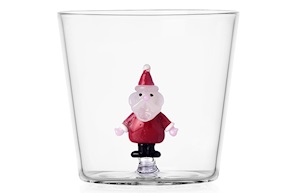 Idea regalo Natale Bicchiere tumbler Babbo Natale Christmas Tales Ichendorf