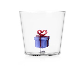 Idea regalo Natale Bicchiere tumbler regalo azzurro Christmas Tales Ichendorf