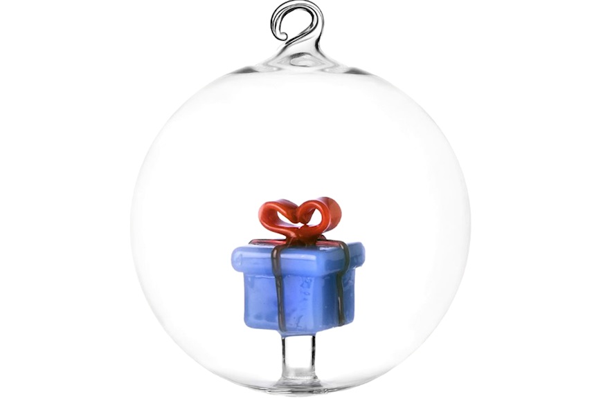 Idea regalo Natale Palla di Natale Regalo azzurro Christmas Tales Ichendorf