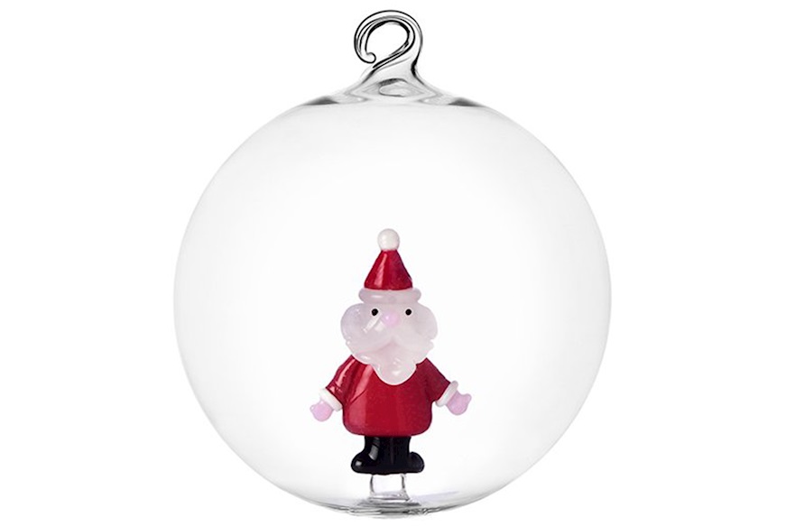 Idea regalo Natale Palla di Natale Babbo Natale Christmas Tales Ichendorf