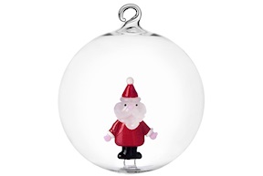 Idea regalo Natale Palla di Natale Babbo Natale Christmas Tales Ichendorf