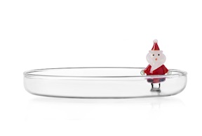 Idea regalo Natale Piattino Babbo Natale Christmas Tales Ichendorf