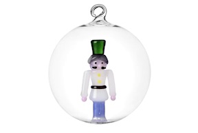 Idea regalo Natale Palla di Natale Soldatino Ichendorf