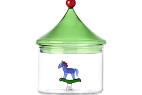 Idea regalo Natale Scatola Cavallo a Dondolo Ichendorf