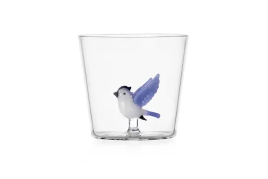 Tumbler Glass Blue bird Woodland Tales Ichendorf