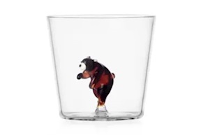 Idea regalo Natale Bicchiere tumbler Orso bruno Woodland Tales Ichendorf