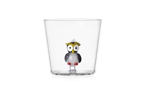 Tumbler Glass Colored Owl Woodland Tales Ichendorf