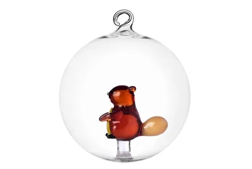 Christmas Ball Beaver Woodland Tales Ichendorf