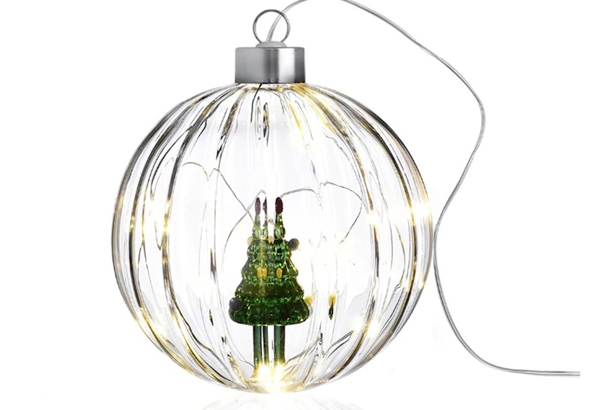 Idea regalo Natale Lampada palla di Natale albero di Natale Woodland Tales Ichendorf