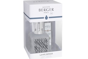 Gift pack lamp Glacon Zebra with 250 ml perfume Terre Sauvage Maison Berger Paris