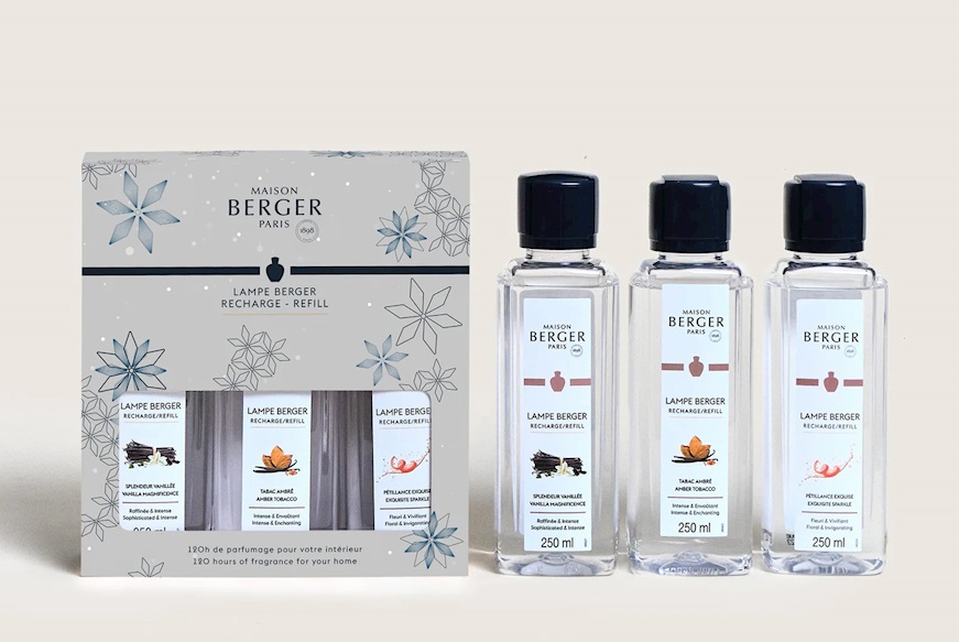 Trio Pack Rosalie 3 refills of 250 ml Maison Berger Paris
