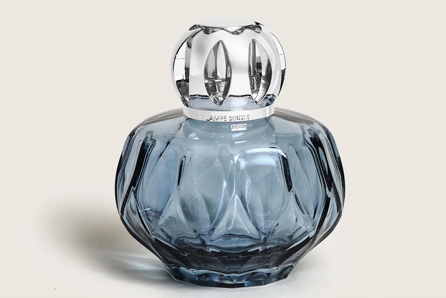 Gift pack lamp Rosalie Bleue with 250 ml perfume Petillance Exquise Maison Berger Paris