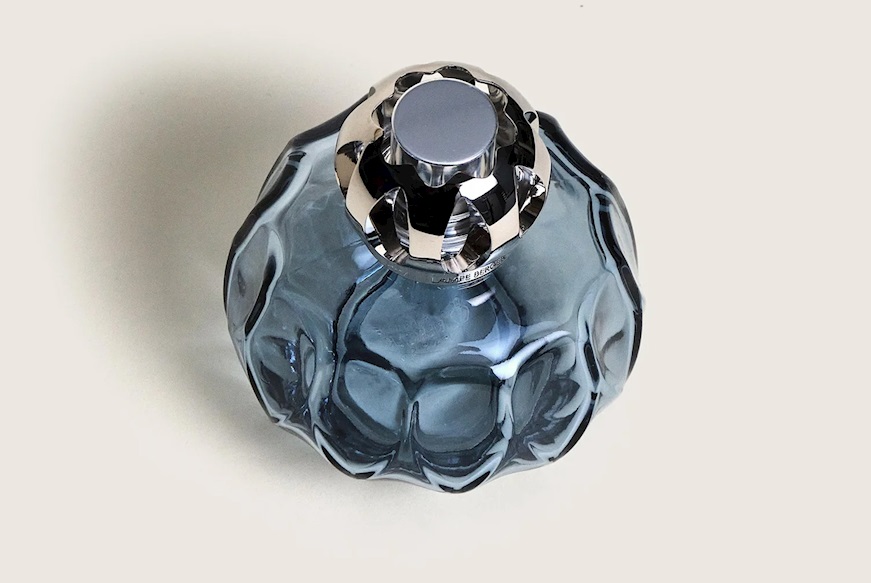 Gift pack lamp Rosalie Bleue with 250 ml perfume Petillance Exquise Maison Berger Paris
