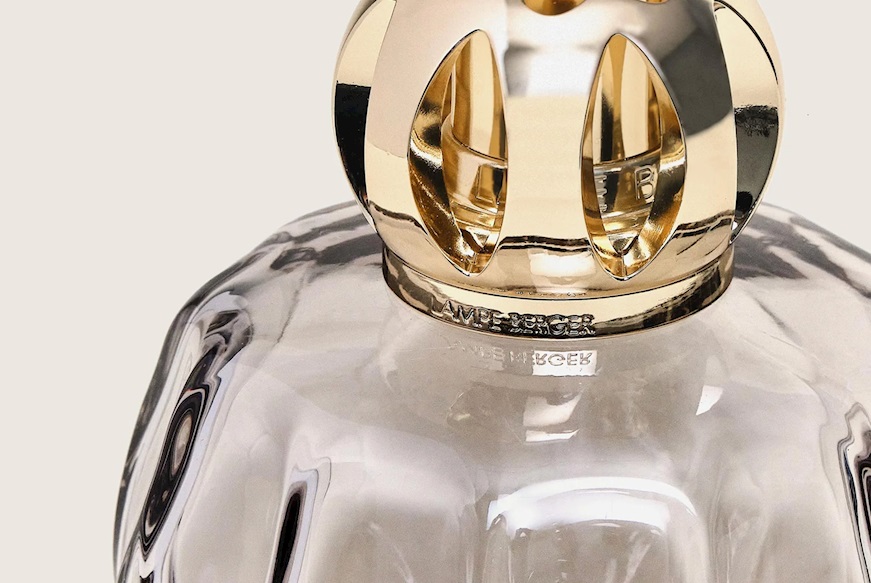 Gift pack lamp Rosalie Grise with 250 ml perfume Petillance Exquise Maison Berger Paris