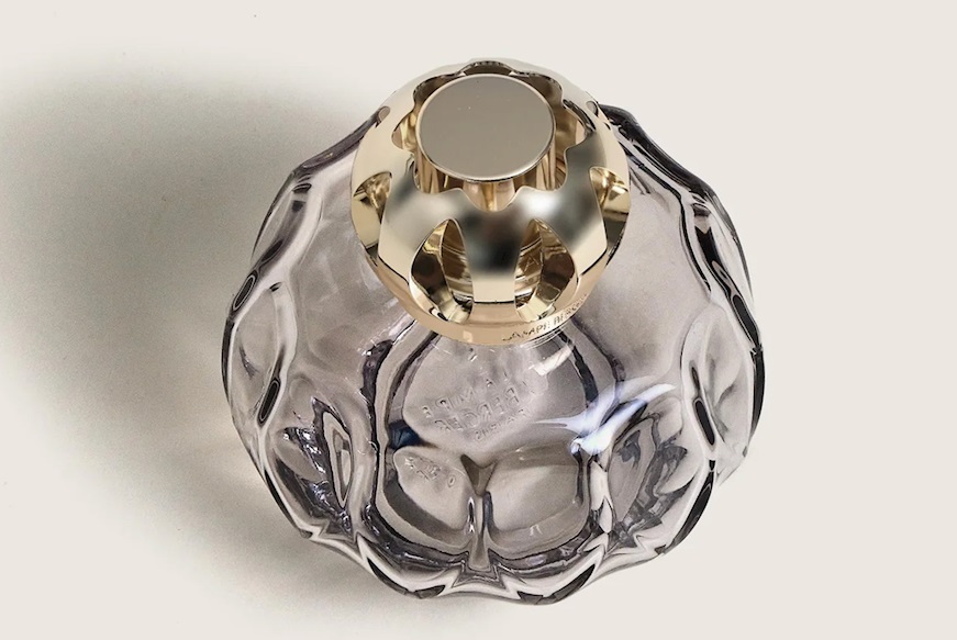 Gift pack lamp Rosalie Grise with 250 ml perfume Petillance Exquise Maison Berger Paris