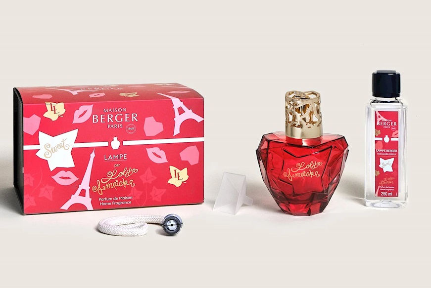 Gift pack lamp Lolita Lempicka Sweet with 250 ml perfume Lolita Lempicka Sweet Maison Berger Paris