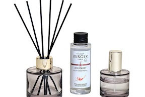 Duo mini bouquet and spray Rosalie with Petillance Exquise Maison Berger Paris