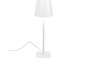 Table lamp Poldina white Zafferano