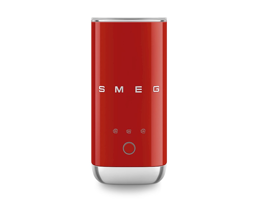 Milk frother red Smeg