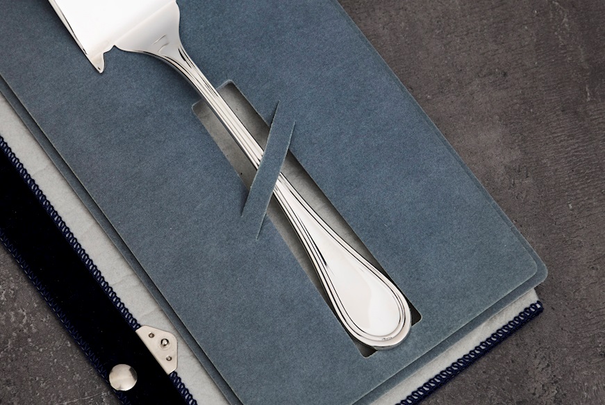 Pala torta mezzaluna argento 116 grammi in stile Inglese usato ricondizionato Zanolli Vintage