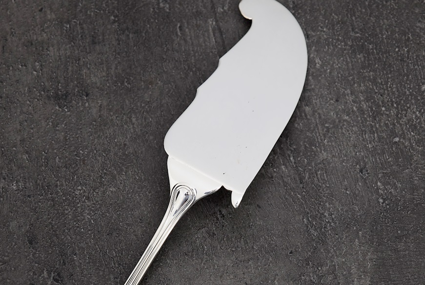 Pala torta mezzaluna argento 116 grammi in stile Inglese usato ricondizionato Zanolli Vintage