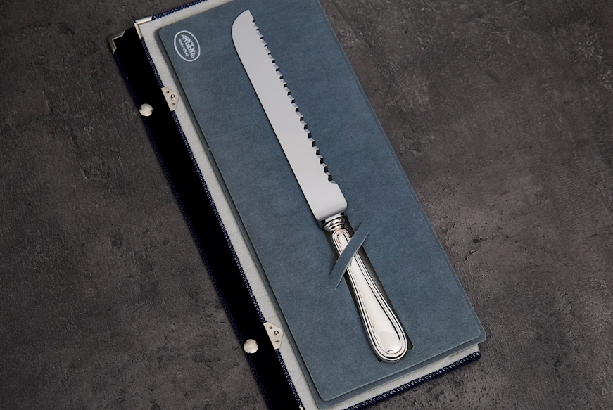 Coltello panettone argento 20 grammi in stile Inglese usato ricondizionato Zanolli Vintage