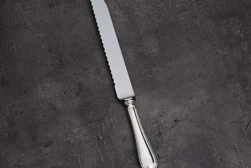 Coltello panettone argento 20 grammi in stile Inglese usato ricondizionato Zanolli Vintage