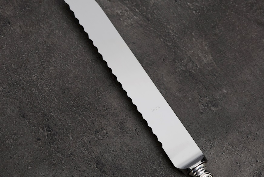 Coltello panettone argento 20 grammi in stile Inglese usato ricondizionato Zanolli Vintage