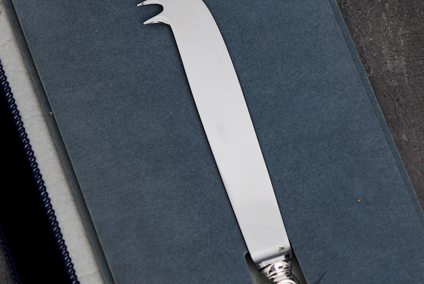 Coltello formaggio tenero argento 20 grammi in stile Inglese usato ricondizionato Zanolli Vintage