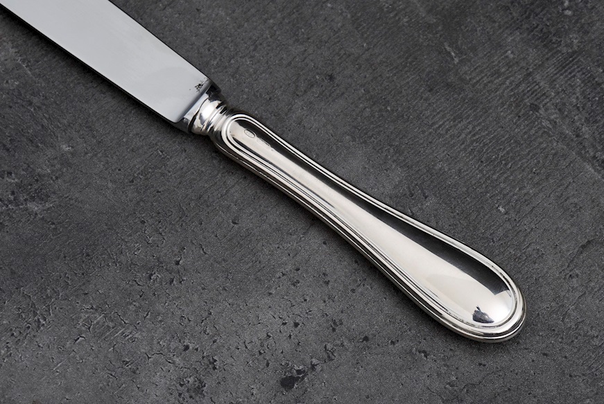 Coltello formaggio tenero argento 20 grammi in stile Inglese usato ricondizionato Zanolli Vintage