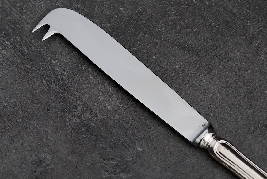 Coltello formaggio tenero argento 20 grammi in stile Inglese usato ricondizionato Zanolli Vintage