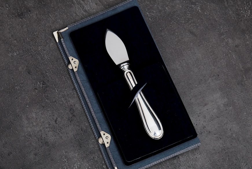 Coltello formaggio grana argento 20 grammi in stile Inglese usato ricondizionato Zanolli Vintage