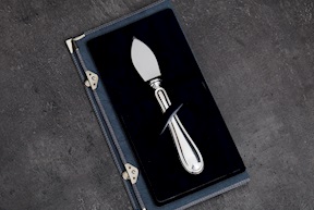 Coltello formaggio grana argento 20 grammi in stile Inglese usato ricondizionato Zanolli Vintage
