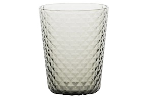 Bicchiere tumbler Isolano grigio Zafferano