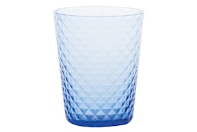 Bicchiere tumbler Isolano bluino Zafferano