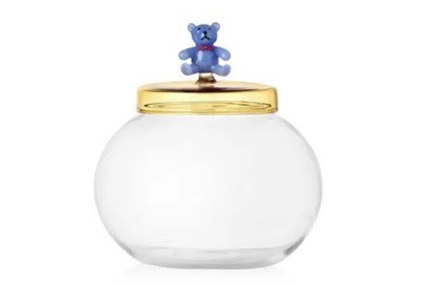 Idea regalo Natale Biscottiera orsetto azzurro Ichendorf