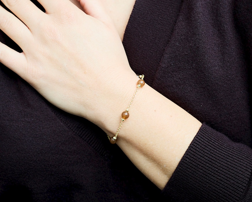 Bracelet silver with carnelian Selezione Zanolli