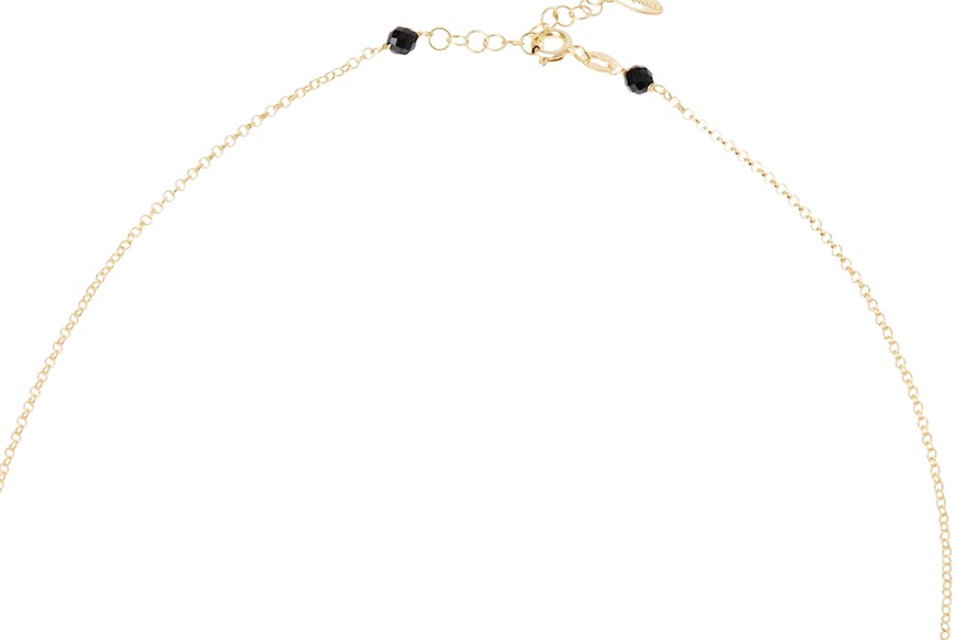 Bracciale argento dorato con quarzo, corniola e zircone bordeaux Selezione Zanolli