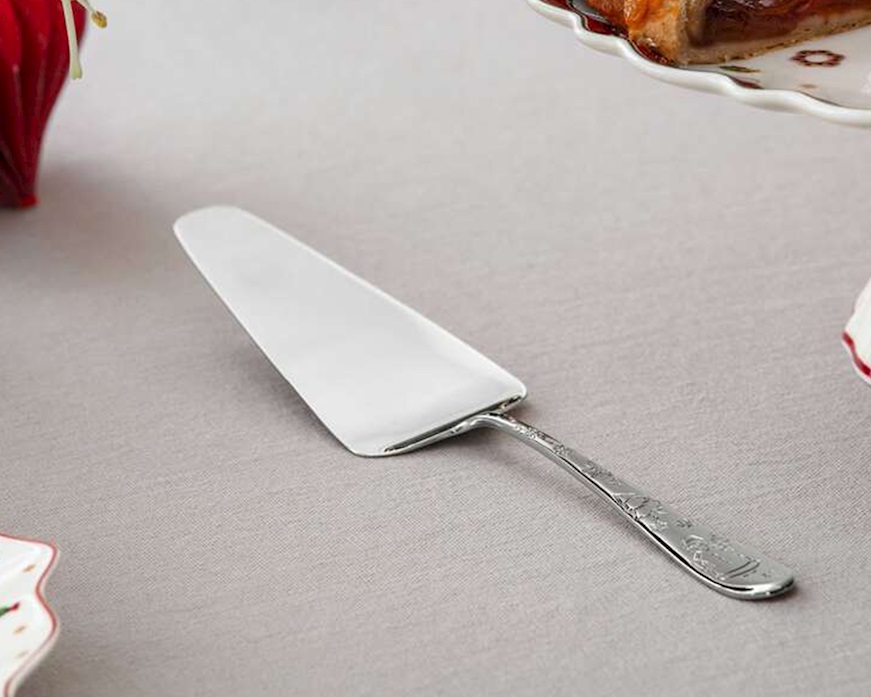 Idea regalo Natale Pala torta Toy's Delight cutlery acciaio Villeroy & Boch